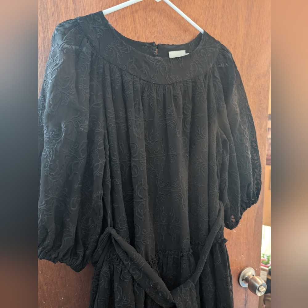 Eri + Ali Peasant Style Embroidered Astrid Dress - Picture 3 of 12